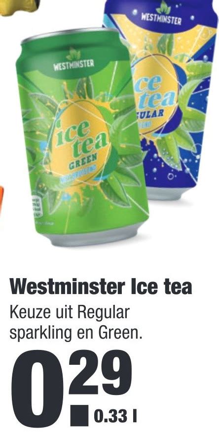 Westminster Ice Tea Aanbieding Bij Aldi