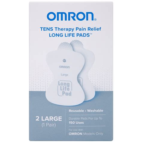 Omron Electrotherapy Tens Long Life Pads