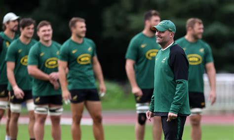 Bok Coach Nienaber Has Pollard De Klerk At Half Back For World Cup Final