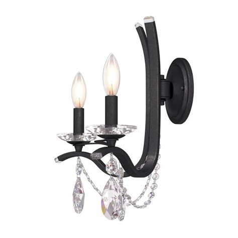 Schonbek Vesca 2 Light Candle Wall Light Perigold