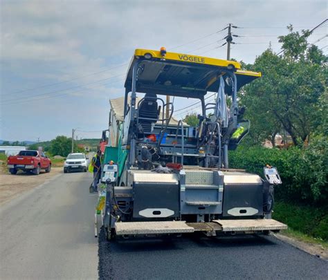 Ziua de Cluj Asfalt pe un nou drum județean din Cluj Ce alte lucrări