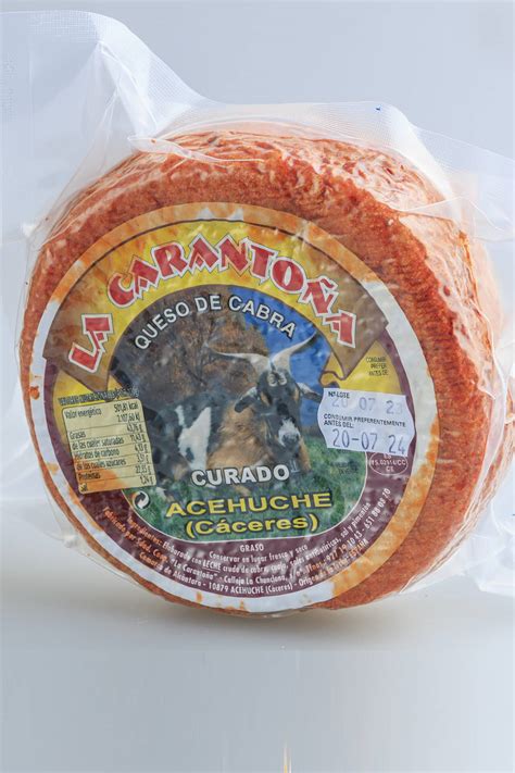 Comprar Queso de cabra curado con Pimentón La Carantoña