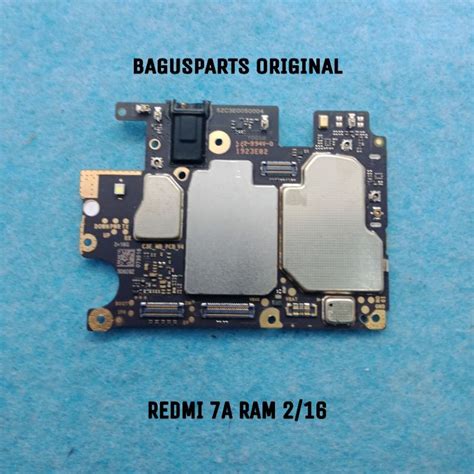 Jual MESIN MOTHERBOARD NORMAL TESTED XIAOMI REDMI 7A RAM 2 ROM 16