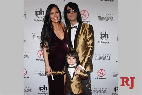 Shaunyl Benson Johnny Crisstopher Sarantakos And Illusionist Criss Angel Attend The Grand Open