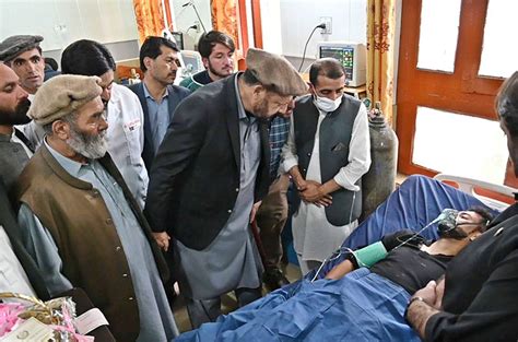 Chief Minister Gilgit Baltistan Haji Gulbar Khan Inquiring About The