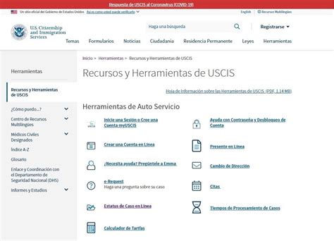 C Mo Verificar Mi Estatus Migratorio Online En Uscis