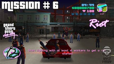 GTA Vice City Walkthrough Mission 6 Riot YouTube