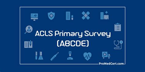 ACLS Primary Survey ABCDE ACLS Training Materials