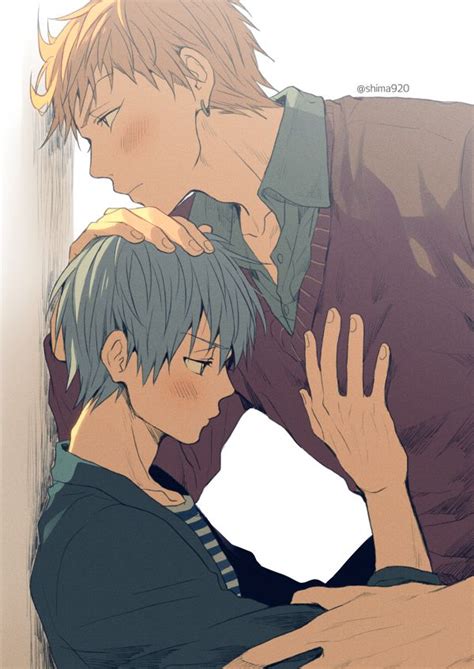 Shima On X Kise Kuroko Dessin Manga Gar On Kuroko