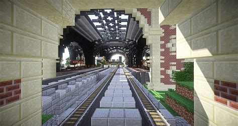 Railway Station 1 Map 7 Fairdown Minecraft Map