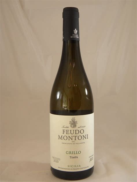 Feudo Montoni Grillo Sicily Timpa Bird Rock Fine Wine