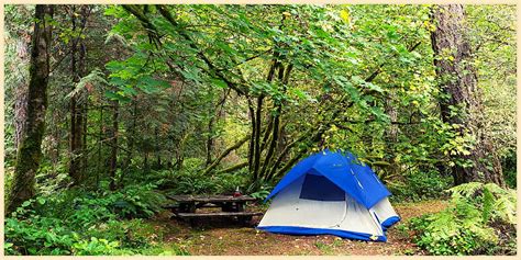 Best Camping Near Multnomah Falls Columbia River Gorge Oregon