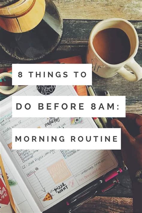 Having A Morning Routine Can Help You Be Productive And Get So Much