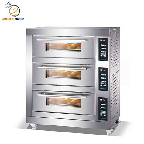 Deck Ovens GD 36 3 Deck 6 Tray Baking Oven Digital Control