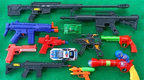 Mencari Tembak Tembakan Nerftoys Guns Senjata Mp5 Shotgun