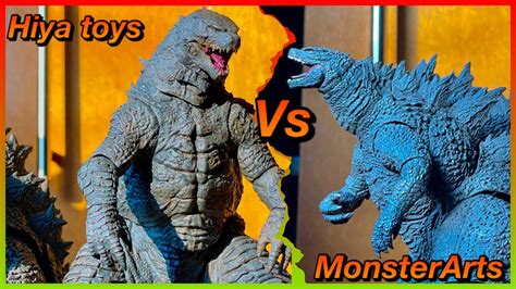 HIYA TOYS Godzilla 2022 Vs S H MonsterArts Godzilla 2019 Which Is The