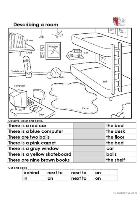 Describing A Room English Esl Worksheets Pdf And Doc