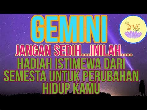 ZODIAK GEMINI BERSIAPLAH UNTUK PERUBAHAN HIDUP MU Tarot Zodiak