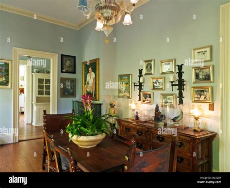 Ernest Hemingway House in Key West,dining room Stock Photo - Alamy