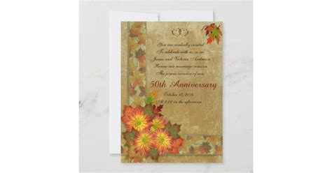 50th Wedding Anniversary Vow Renewal Pink Roses Invitation Zazzle