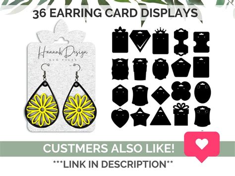 Rose Earring Svg Laser Cut And Engraving File For Glowforge Etsy