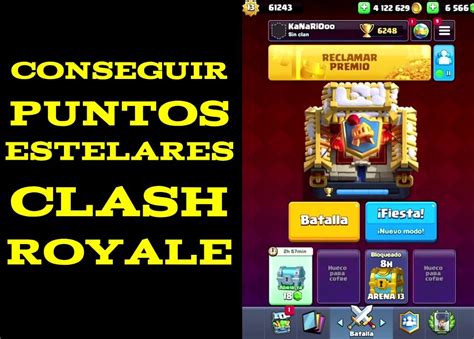 Clash Royale Conseguir Puntos Estelares