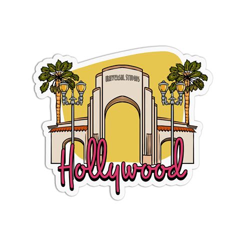 Hollywood Sticker Girlsprintinghouse