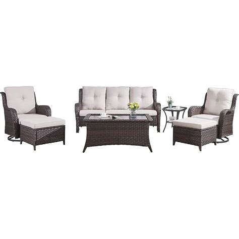 Mo Finance Hummuh Outdoor Furniture Set Pieces Patio Furniture