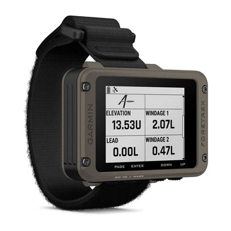 Foretrex Ballistic Edition Outdoor Recreation Garmin Singapore