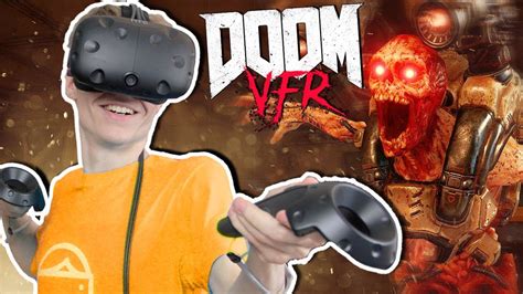 DOOM IN VIRTUAL REALITY Doom VFR HTC Vive Gameplay Review YouTube