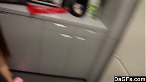 Dagfs Amateur Duo Romping In The Kitchen LetMeJerk