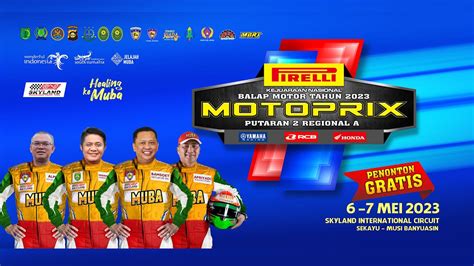 LIVE STREAMING KEJUARAAN NASIONAL MOTOPRIX 2023 PUTARAN 2 REGONAL A