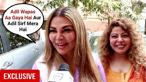 Rakhi Sawant First Interview After Patch Up With Husband Adil Khan