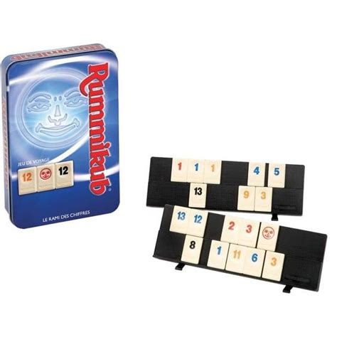 Rummikub Jeu De Societe De Reflexion Et De Voyage Cdiscount Jeux