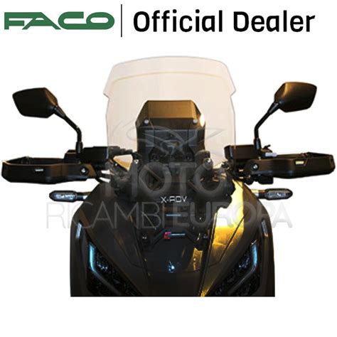 Paravento Parabrezza Cupolino Alto Spoiler Trasparente Honda X Adv Xadv