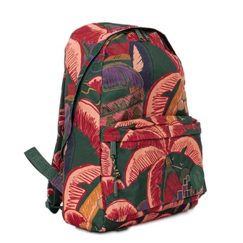 Mochila Xod Coqueiro Carioca Farm Verde Estampada