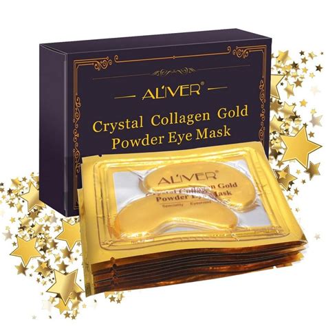 Aliver Augenpads Crystal Collagen Gold Anti Aging Anti Falten