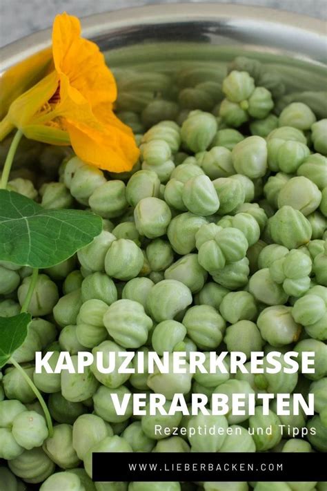 Kapuzinerkresse Verarbeiten Rezeptideen Und Tipps Recipe Fruit