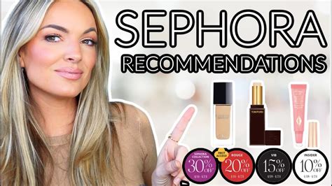 Sephora Sale Recommendations Spring Savings Event 2023 Youtube