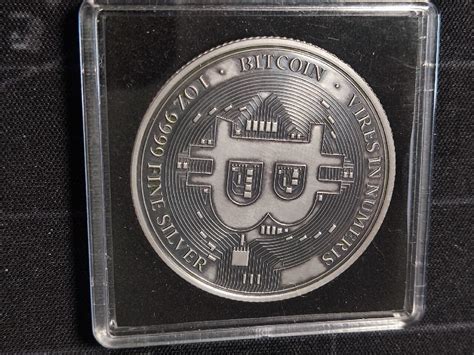 Srebrna moneta 1oz Bitcoin antique 2022 Kraków Kup teraz na Allegro