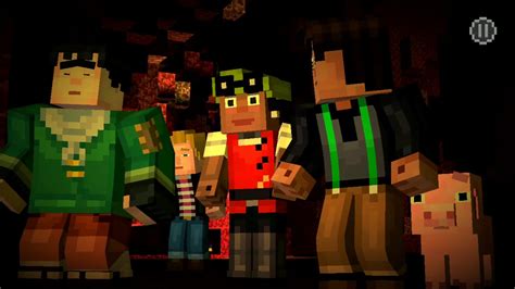 Minecraft Story Mode Part 5 Nether YouTube