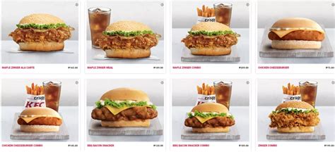 KFC Philippines Menu Prices Updated 2025