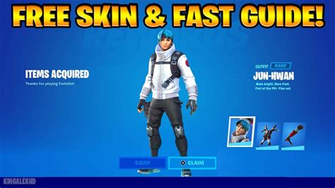 Everyone Can Now Claim This Free Jun Hwan Skin Bundle In Fortnite