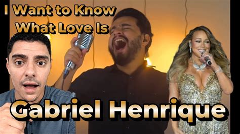 Best High Notes Yet First Time Reacting To Gabriel Henrique I Want