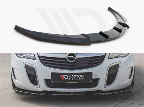 Maxton Front Splitter V Opel Vauxhall Insignia Mk Vxr Opc