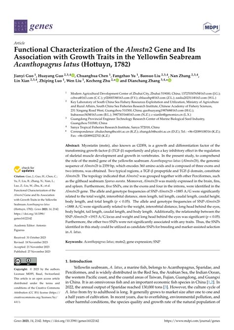 PDF Functional Characterization Of The Almstn2 Gene And Its