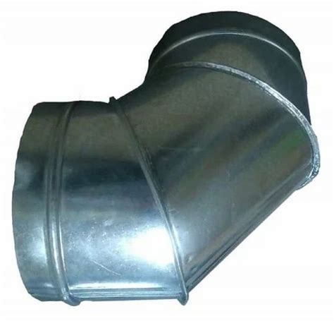 Round Head Galvanized Iron AC Duct For Ventilation At Rs 444 Piece