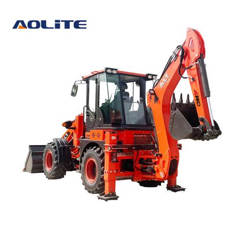 AOLITE BL70 25 CE 4 Wheel Drive Front End Backhoe Loader 2 5ton Earth