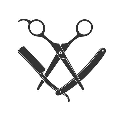 22 142 Barbershop Scissors Logo Images Stock Photos 3D Objects