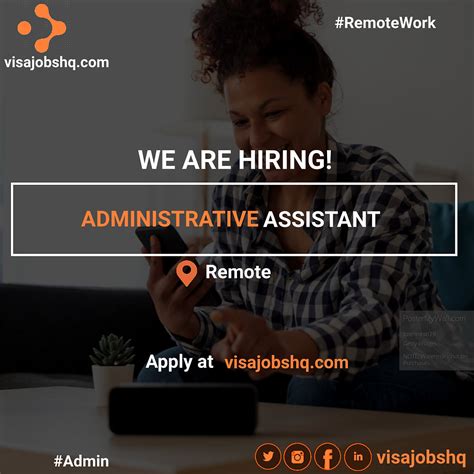 Administrative Assistant Fully Remote